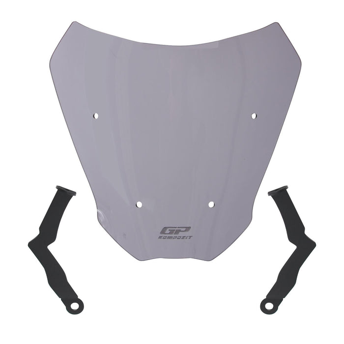 GP Kompozit Short Windshield Windscreen Smoked Compatible For CFMOTO 250CL-X / 300CL-X 2022-2024