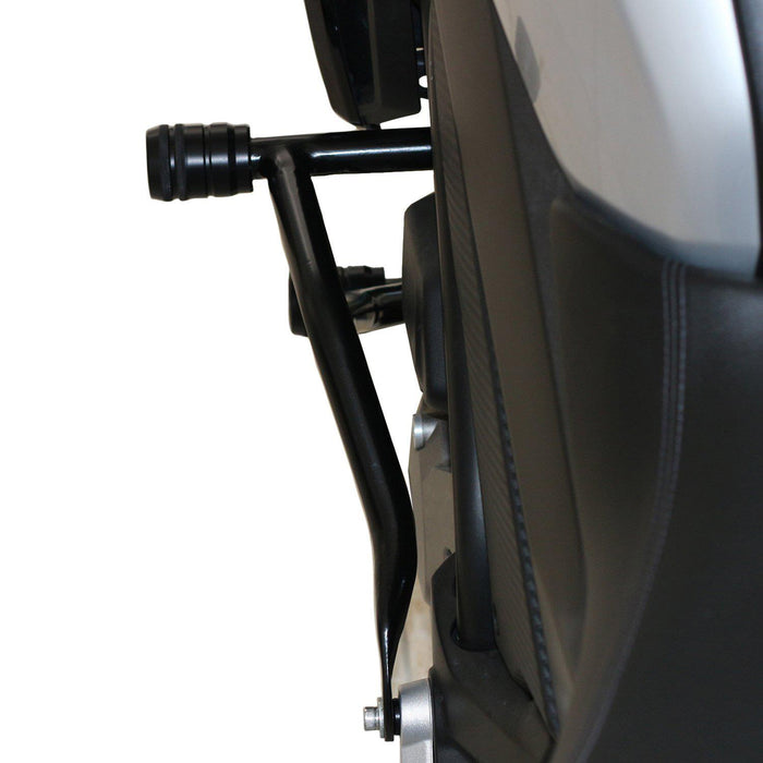 GP Kompozit Protector de barra de choque para motor, color negro, compatible con CFMOTO 250NK / 300NK 2018-2023 