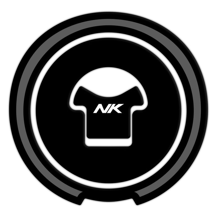 Ensemble de coussinets de réservoir GP Kompozit noirs compatibles pour CFMOTO 250NK / 300NK 2018-2023 