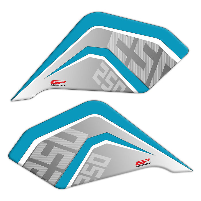 GP Kompozit Tank Pad Set Turquoise Compatible For CFMOTO 250NK / 300NK 2018-2023