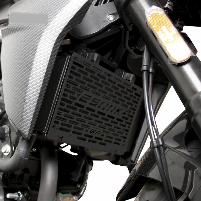 GP Kompozit Radiator Guard Black Compatible For CFMOTO 250NK / 300NK 2023-2024