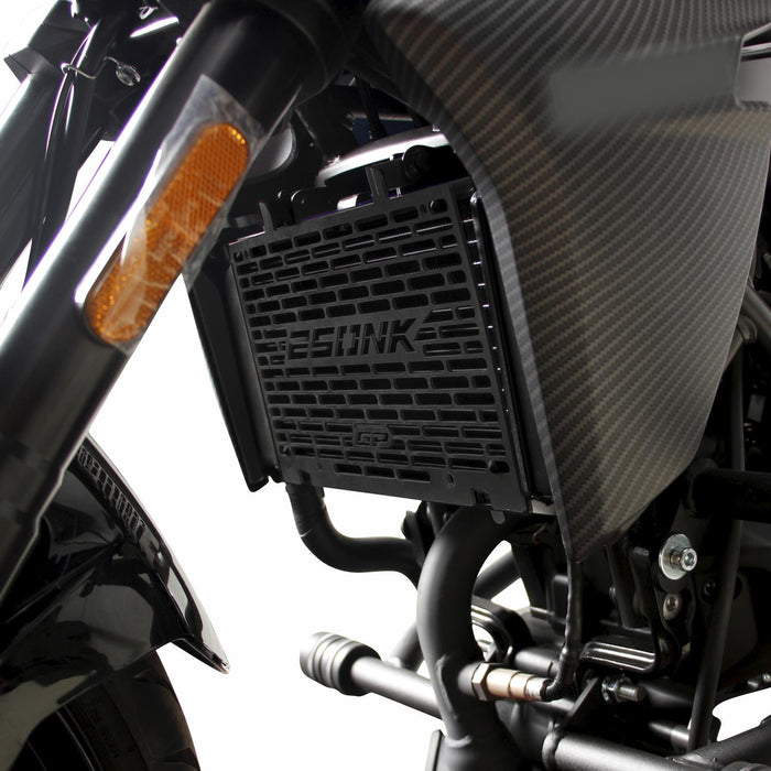 GP Kompozit Radiator Guard Black Compatible For CFMOTO 250NK / 300NK 2023-2024