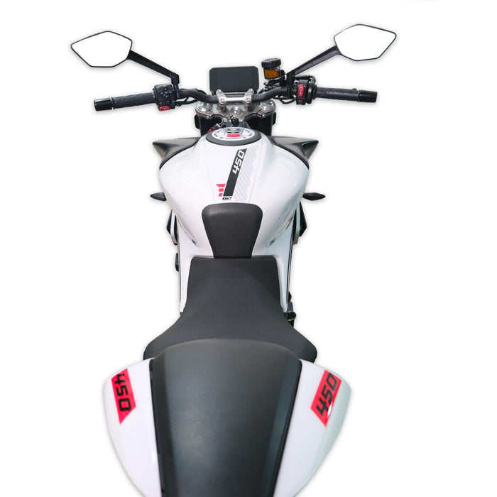 GP Kompozit Tank Pad White Compatible For CFMOTO 450MT  2024