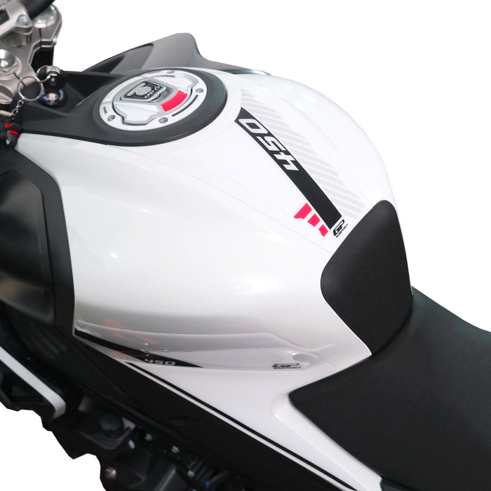 GP Kompozit Tank Pad White Compatible For CFMOTO 450MT  2024