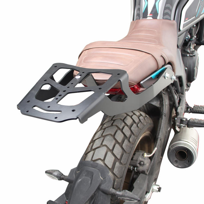 GP Kompozit Rear Luggage Rack Black Compatible For CFMOTO 700CL-X 2022-2024