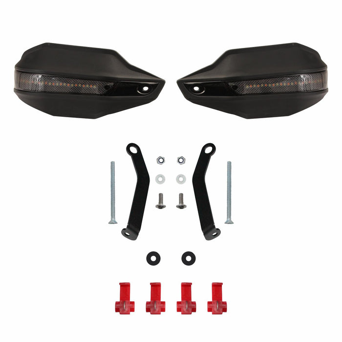 GP Kompozit LED Handguard Lights with Turn Signals Compatible For CFMOTO 700CL-X 2022-2023