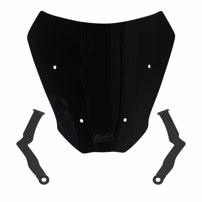 GP Kompozit Windshield Windscreen Black Compatible For CFMOTO 700CL-X 2022-2023