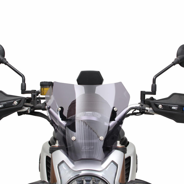 GP Kompozit Windshield Windscreen Black Compatible For CFMOTO 700CL-X  2023-2026