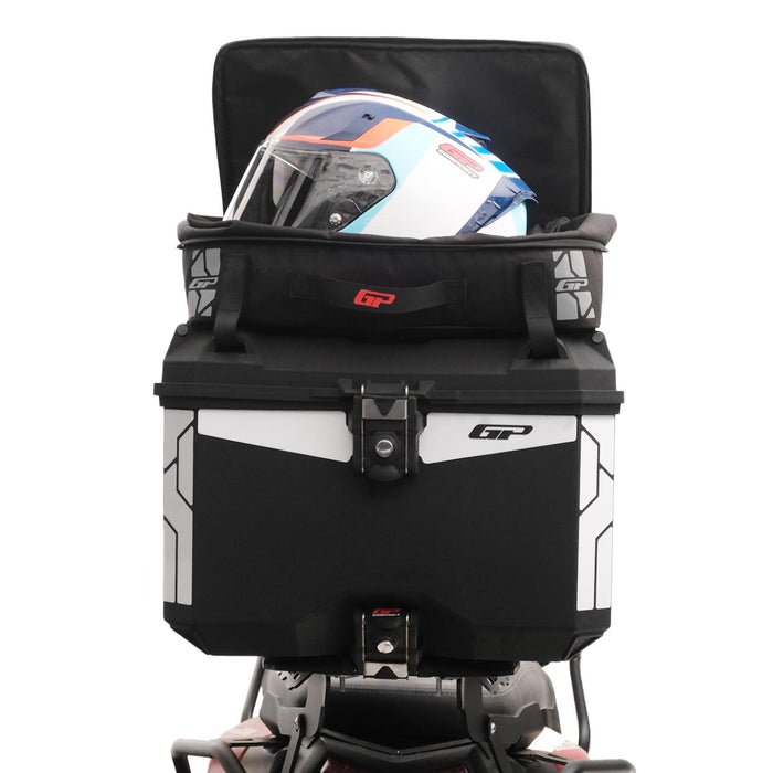 GP Kompozit Compatible For Universal Top Case Expandable Multifunctional Motorcycle Luggage Bag