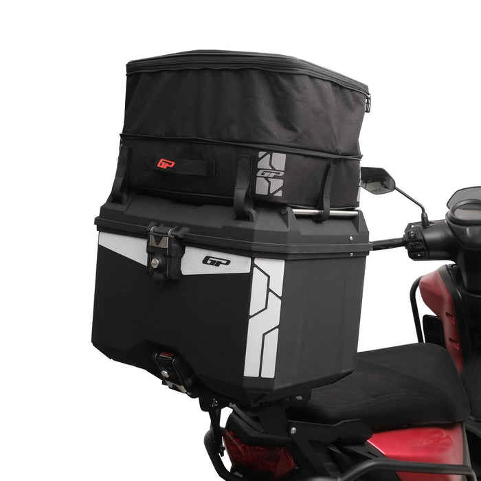 GP Kompozit Compatible For Universal Top Case Expandable Multifunctional Motorcycle Luggage Bag