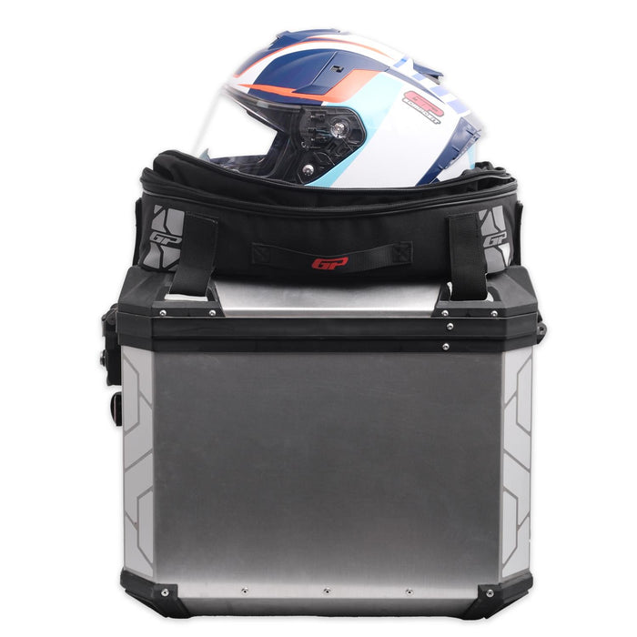 GP Kompozit Compatible For Universal Top Case Expandable Multifunctional Motorcycle Luggage Bag