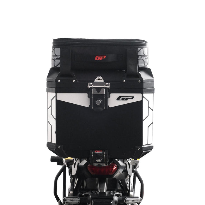 GP Kompozit Compatible For Universal Top Case Expandable Multifunctional Motorcycle Luggage Bag
