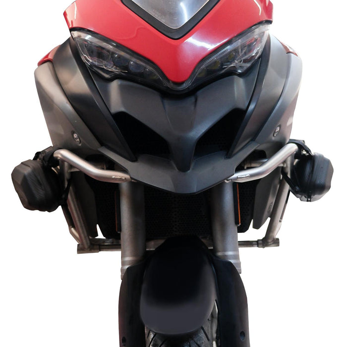 GP Kompozit YNC001 Universal EVA Carbon Look Motorcycle Side Bag Set – Waterproof Saddlebag Pair