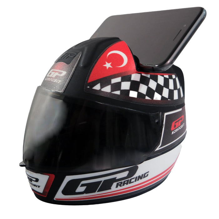 GP Kompozit Universal Miniature Motorcycle Helmet Desk Accessory