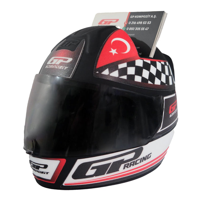 GP Kompozit Universal Miniature Motorcycle Helmet Desk Accessory