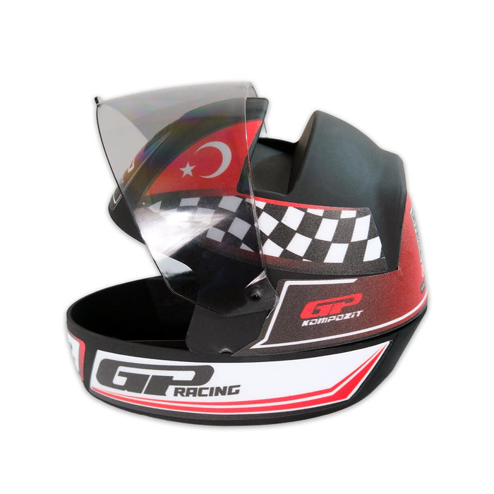 GP Kompozit Universal Miniature Motorcycle Helmet Desk Accessory