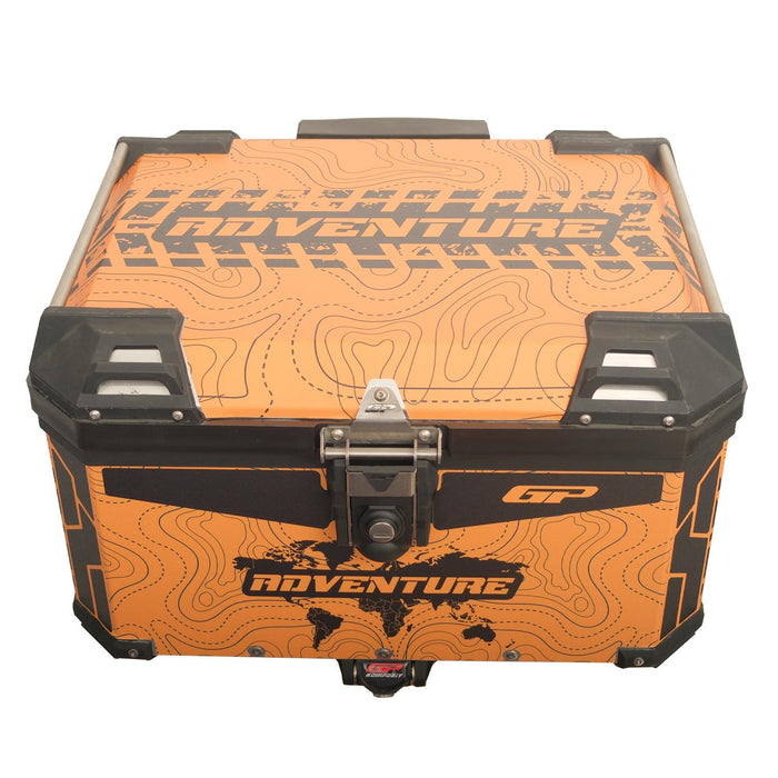 GP Kompozit DSN03 45L Aluminum Top Case Patterned Sticker - Custom Fit