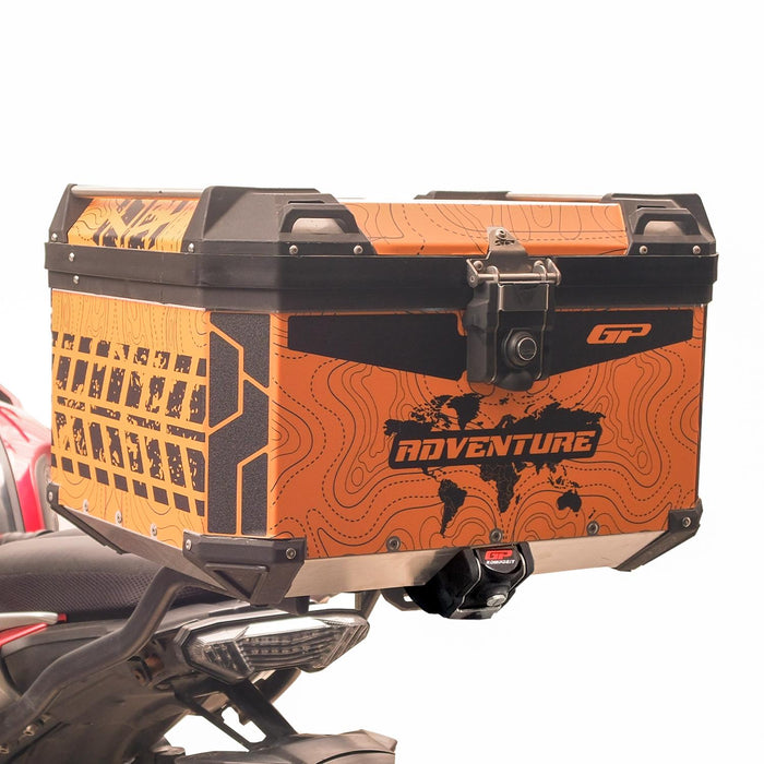 GP Kompozit DSN03 45L Aluminum Top Case Patterned Sticker - Custom Fit