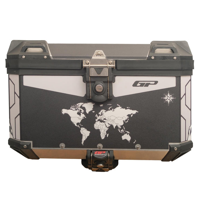 GP Kompozit DSN04 45L Aluminum Top Case Patterned Sticker - Custom Fit