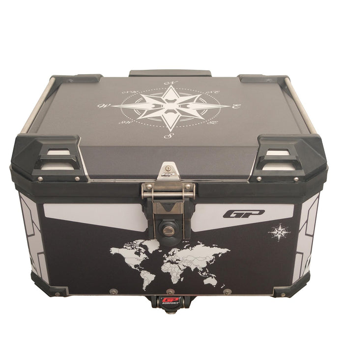GP Kompozit DSN04 45L Aluminum Top Case Patterned Sticker - Custom Fit