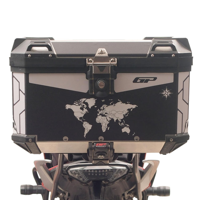 GP Kompozit DSN04 45L Aluminum Top Case Patterned Sticker - Custom Fit