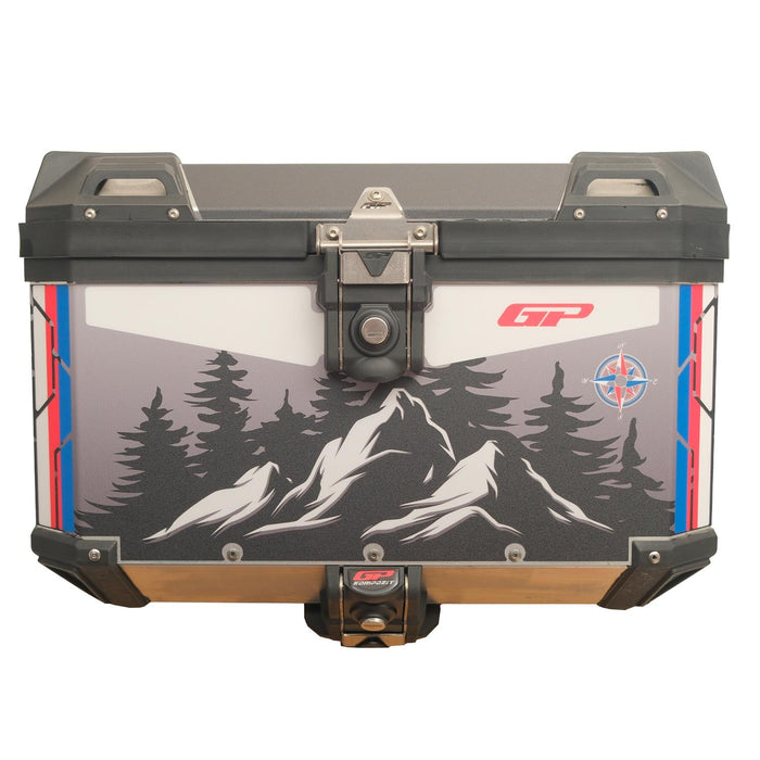 GP Kompozit DSN06 45L Aluminum Top Case Patterned Sticker - Custom Fit