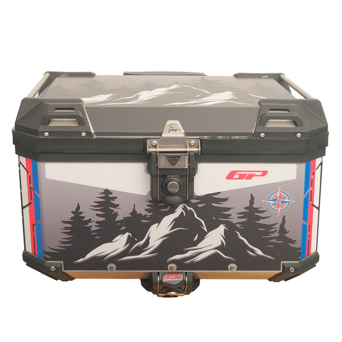 GP Kompozit DSN06 45L Aluminum Top Case Patterned Sticker - Custom Fit