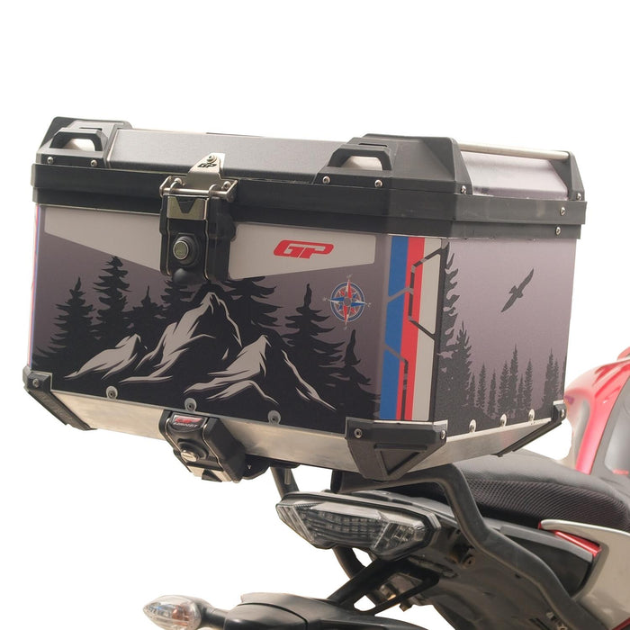 GP Kompozit DSN06 45L Aluminum Top Case Patterned Sticker - Custom Fit