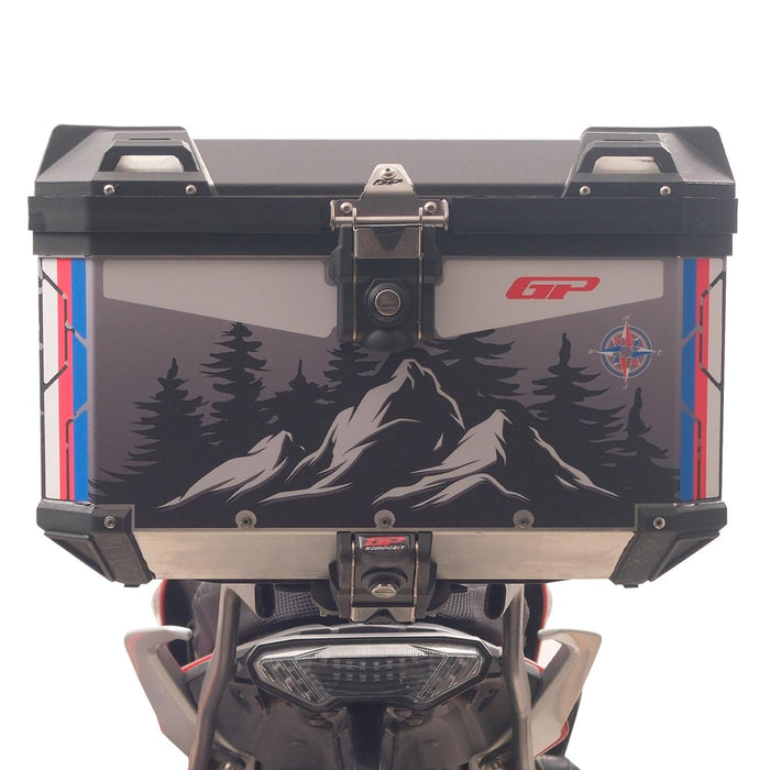GP Kompozit DSN06 45L Aluminum Top Case Patterned Sticker - Custom Fit