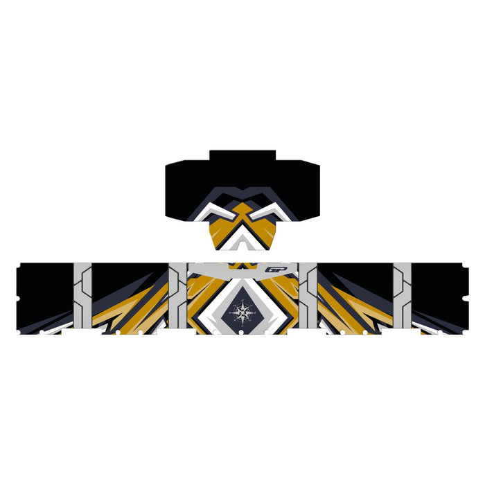 GP Kompozit DSN07 45L Aluminum Top Case Patterned Sticker - Custom Fit