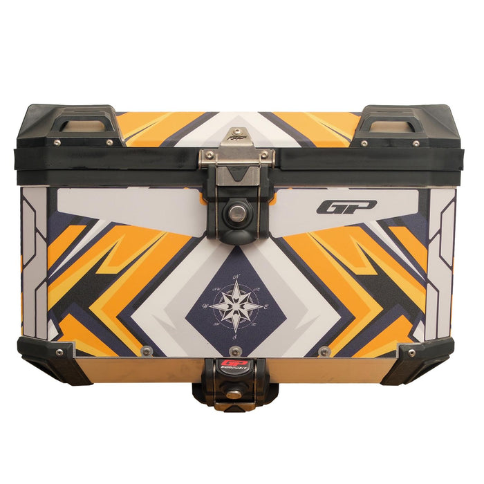 GP Kompozit DSN07 45L Aluminum Top Case Patterned Sticker - Custom Fit