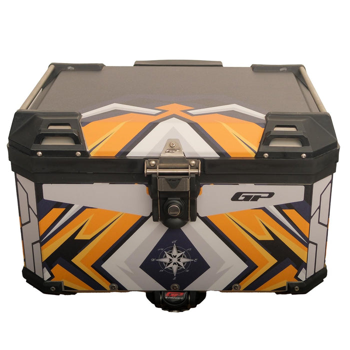 GP Kompozit DSN07 45L Aluminum Top Case Patterned Sticker - Custom Fit