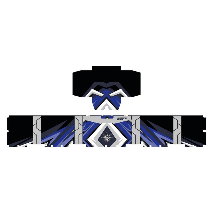 GP Kompozit DSN08 45L Aluminum Top Case Patterned Sticker - Custom Fit