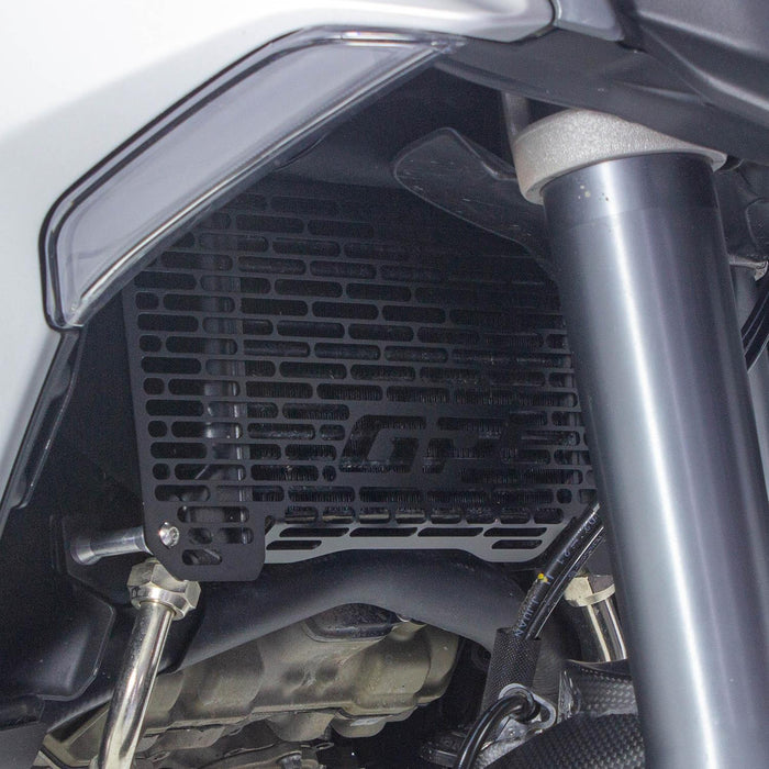 GP Kompozit Radiator Guard Black Compatible For Ducati Multistrada V4 2021-2023
