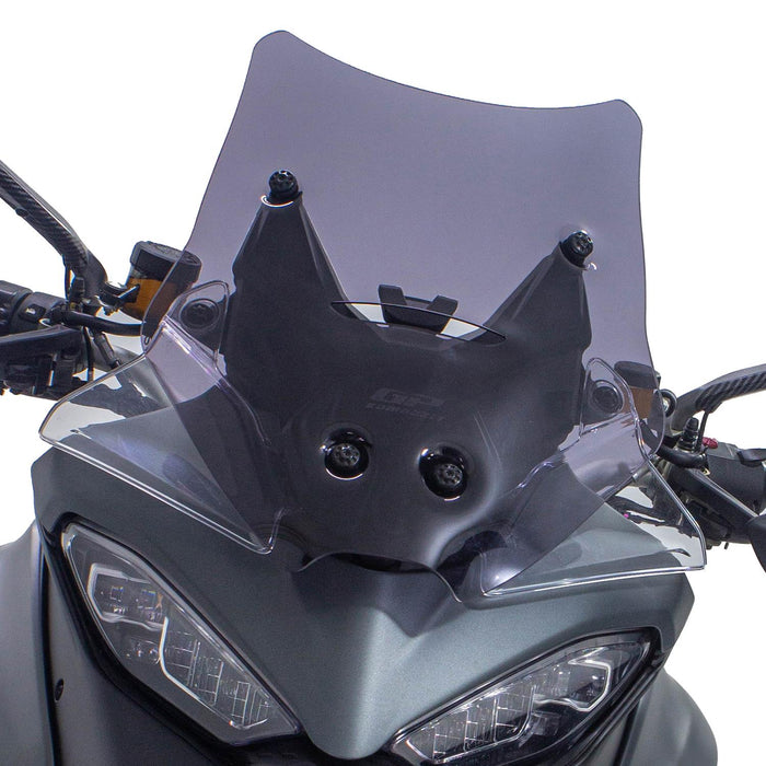 GP Kompozit Windshield Windscreen Smoked Compatible For Ducati Multistrada V4 2021-2023