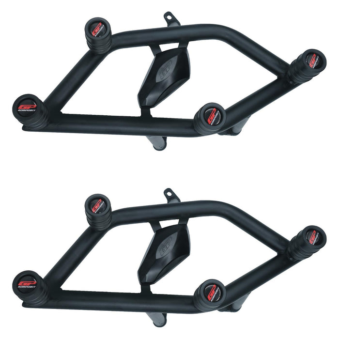 GP Kompozit Engine Guard / Crash Bar Black Compatible with Mondial 125 Drift L 2018-2026