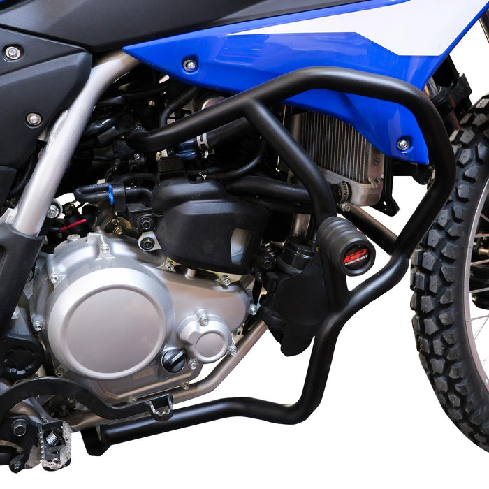 GP Kompozit Engine Guard / Crash Bar Black Compatible with Yamaha WR125R 2025-2026