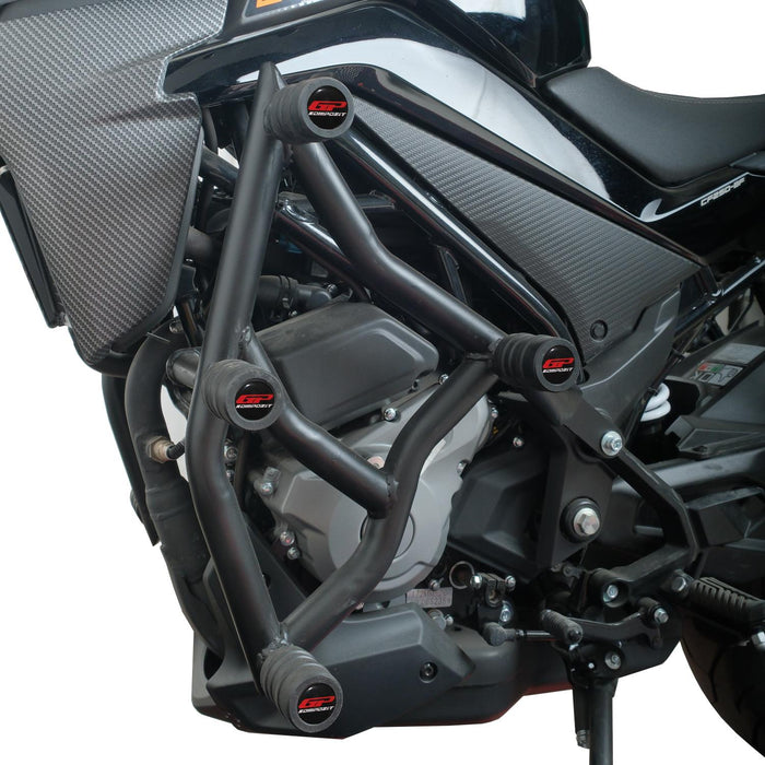 GP Kompozit Engine Protector Crash Bars Black Compatible For CFMOTO 250NK / 300NK 2018-2025