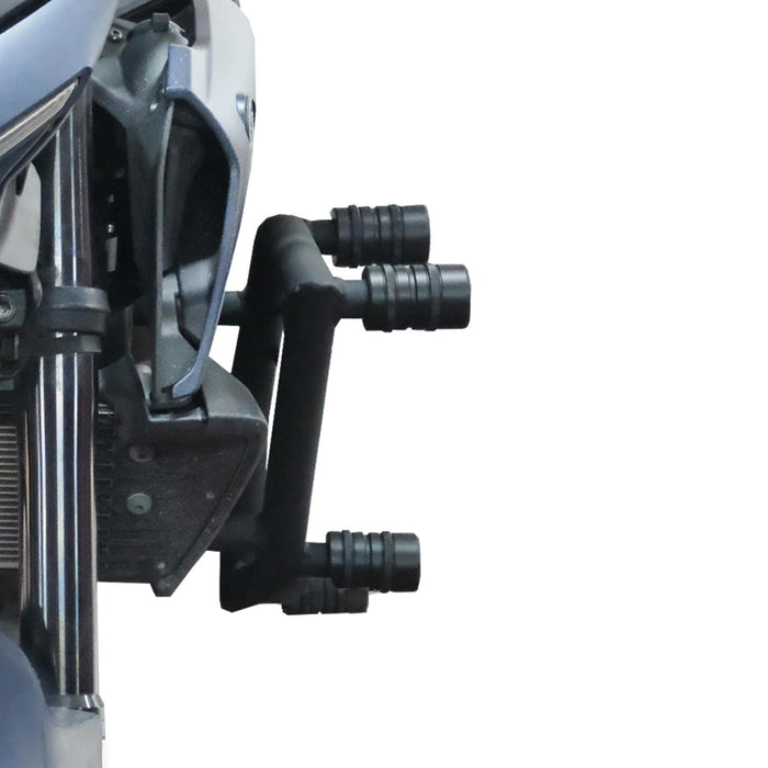 GP Kompozit Engine Protector Crash Bars Black Compatible For Yamaha MT-25 / MT-03 2015-2025