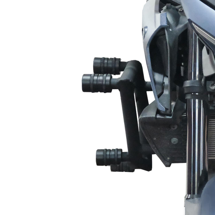 GP Kompozit Engine Protector Crash Bars Black Compatible For Yamaha MT-25 / MT-03 2015-2025