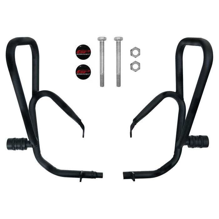 GP Kompozit Engine Protector Crash Bars Black Compatible For Honda CB125F 2023-2025