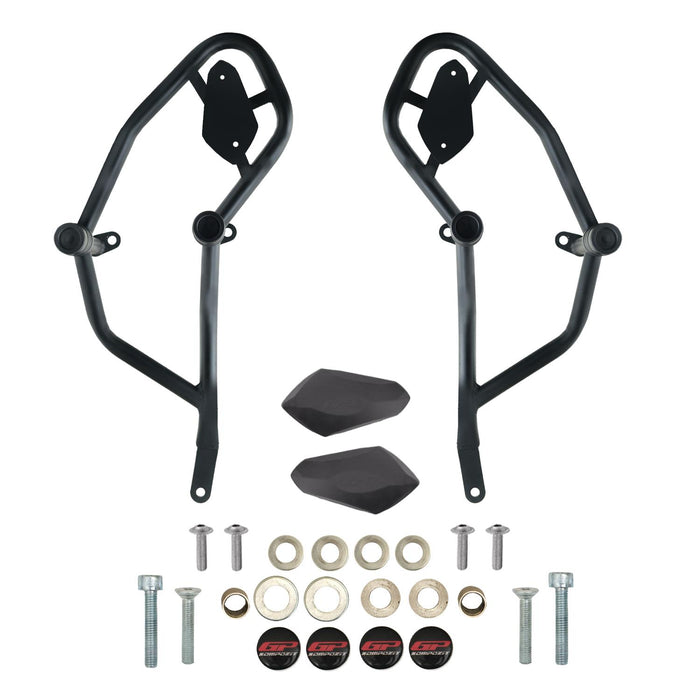 GP Kompozit Engine Protector Crash Bars Black Compatible For Bajaj Pulsar NS400z 2025