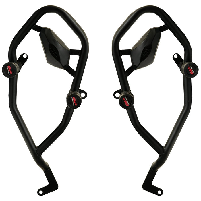 GP Kompozit Engine Protector Crash Bars Black Compatible For Yamaha MT-25 / MT-03 2015-2025