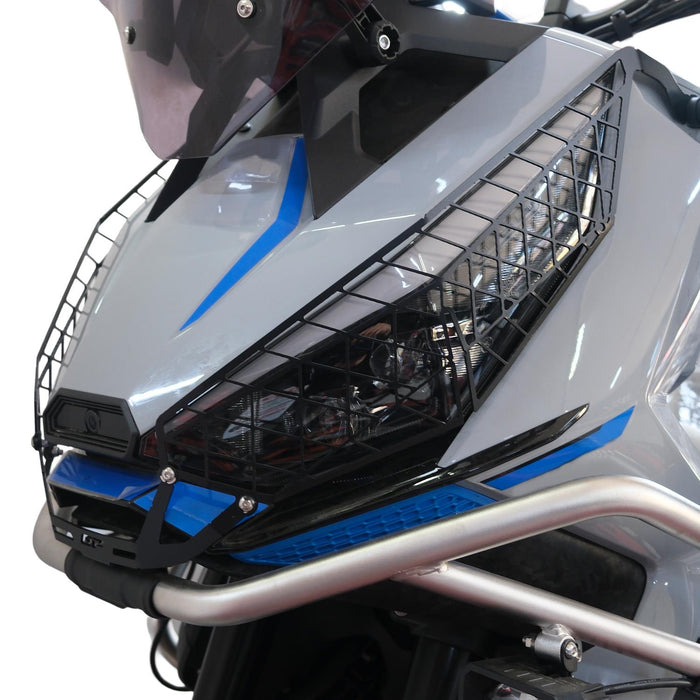 GP Kompozit Headlight Grille Guard Protector Black Compatible For Zontes ZT368T-G 2026