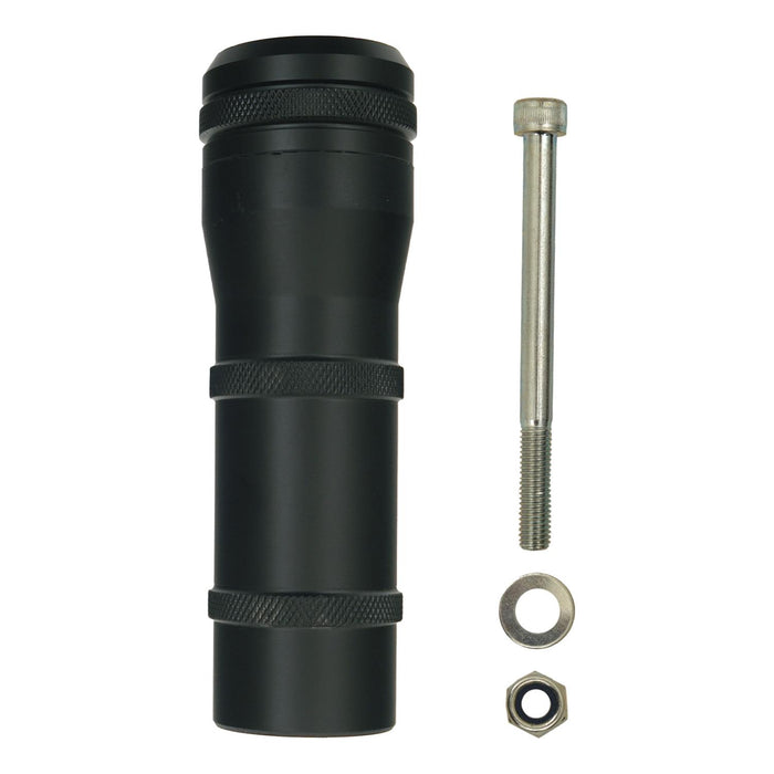 GP Kompozit Exhaust Crash Frame Slider Black Compatible For TVS Apache RTR 200 2022-2024