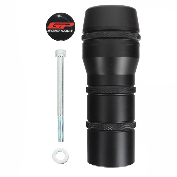 GP Kompozit Exhaust Crash Frame Slider Black Compatible For Honda Forza 750 / NSS750  2021-2024