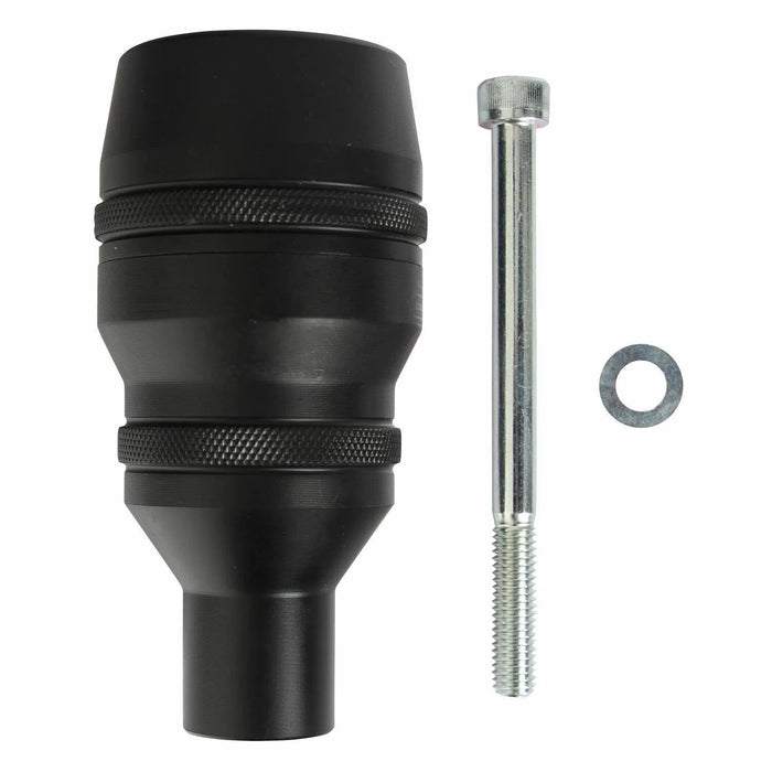 GP Kompozit Exhaust Crash Frame Slider Black Compatible For Voge 500AC 2022