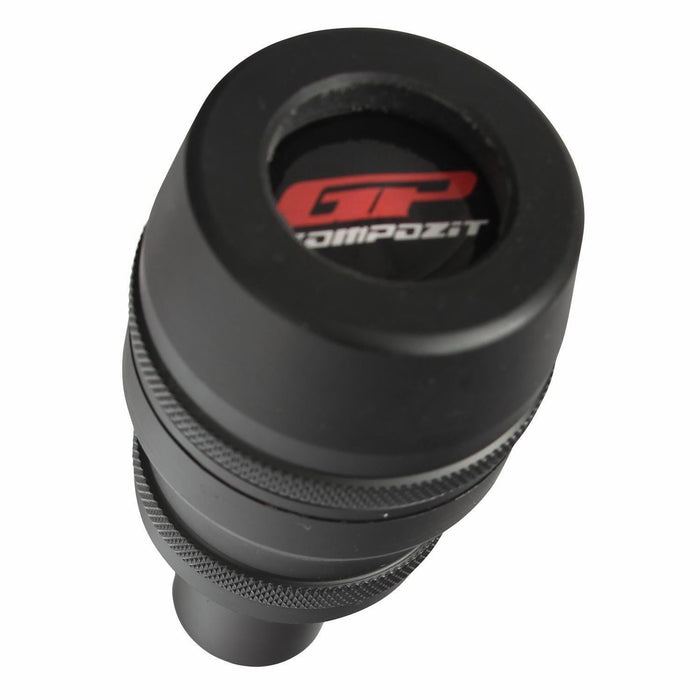 GP Kompozit Exhaust Crash Frame Slider Black Compatible For Voge 500AC 2022