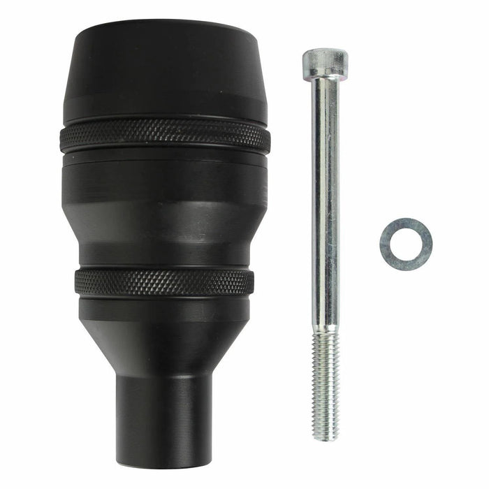 GP Kompozit Exhaust Crash Frame Slider Black Compatible For Voge 500AC 2022