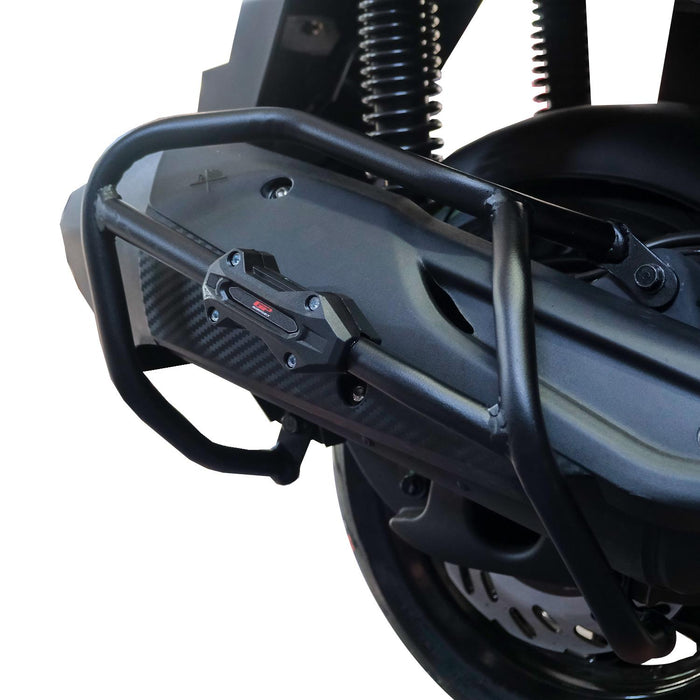 GP Kompozit Exhaust Guard Crash Bar Black Compatible For SYM Joymax Z 250 / Joymax Z+ 2023-2026